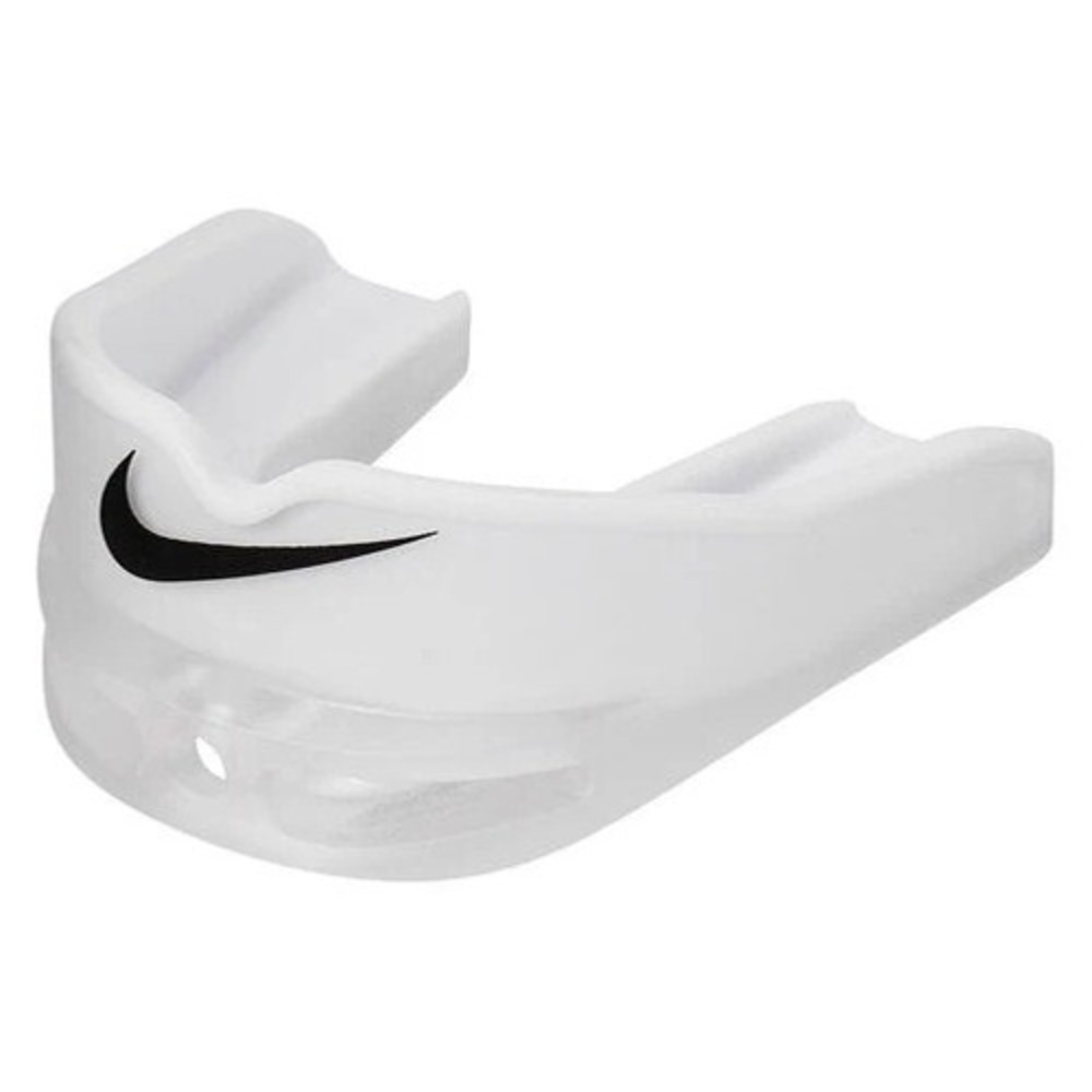 Nike Alpha Youth Football Mouthguard - White/Black, Youth